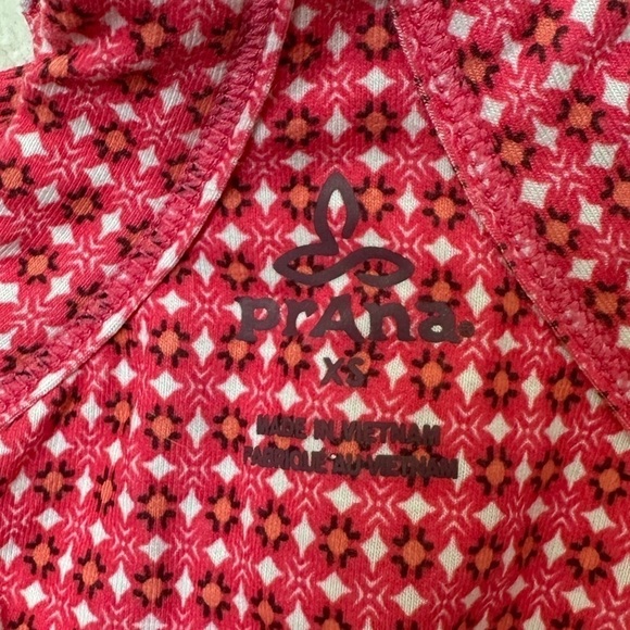 PrAna Halter Racerback Dress Empire Sleeveless Athleisure Shelf Bra XS - Picture 3 of 10